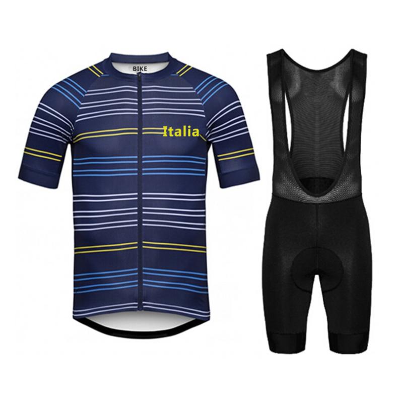

New 2020 Pro Team Cycling Clothing Road Bike Wear Racing Kits Quick Dry Men's Cycling Jersey Set Ropa Ciclismo Maillot, Pic show