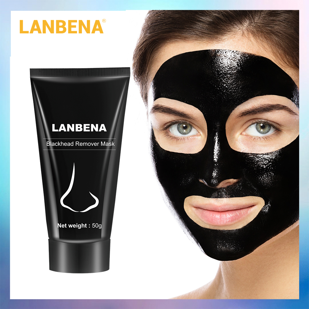 

LANBENA Blackhead Remover Nose Black Mask Face Care Mud Acne Treatment Peel Off Mask Pore Strip Skin Care Peel Mask Oil Control