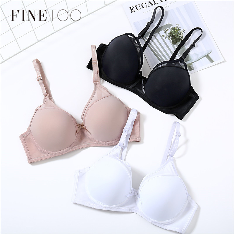 

Summer Women Bra Fashion 3/4 Cup Bras For Women Seamless Solid Bralette Sexy Lingerie B C Cup Ultrathin Female Underwear 40 42, Black