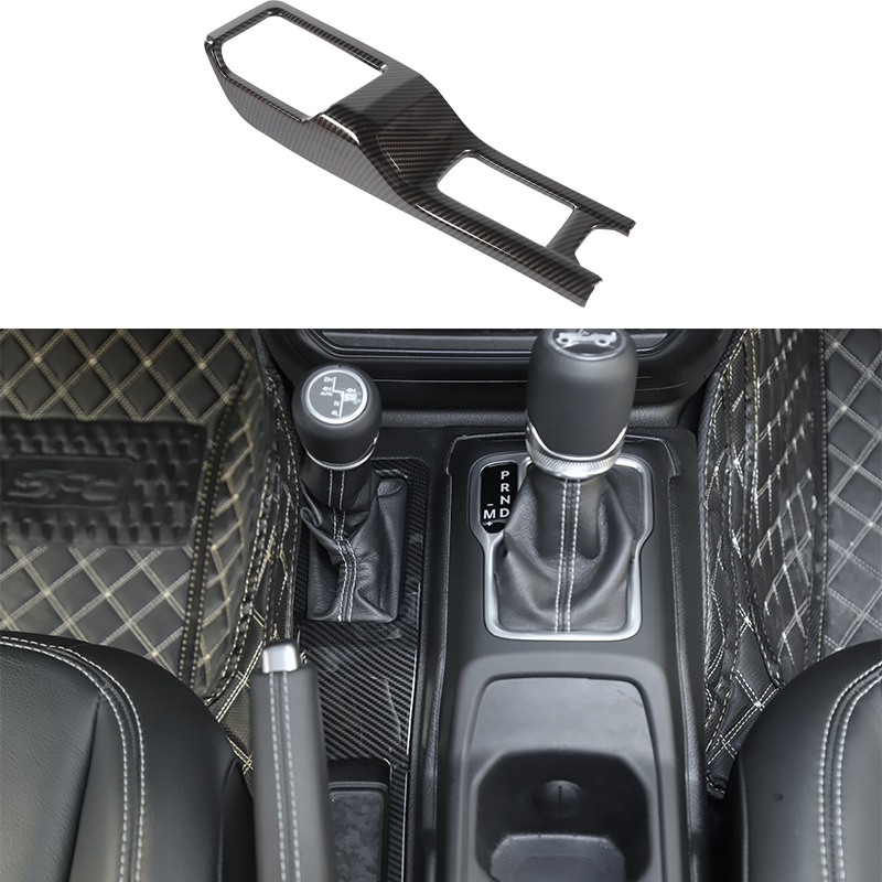 

Four-wheel Drive Panel Decoration Carbon Fiber For Jeep Wrangler JL 2018 Factory Outlet High Quatlity Auto Internal Accessories