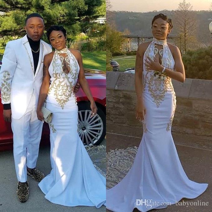 white prom gowns 2019