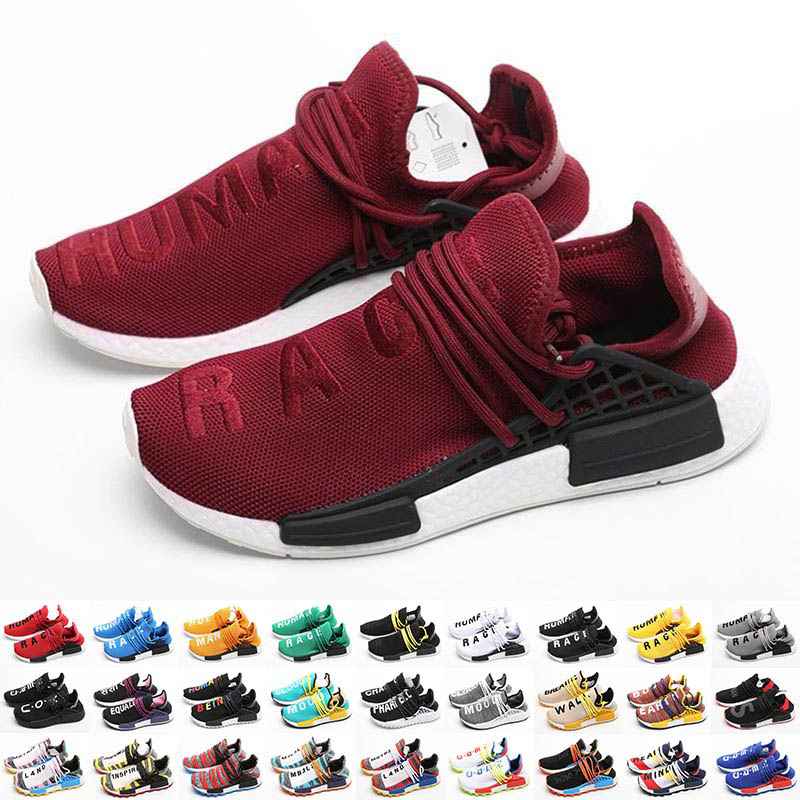 

Pharrell Williams Human Race Races NMDS Trainers for Men's Humanrace Sports Shoes Mens Running Shoe Womens Hu Solar Pack Sneakers Women's, 28 36-46