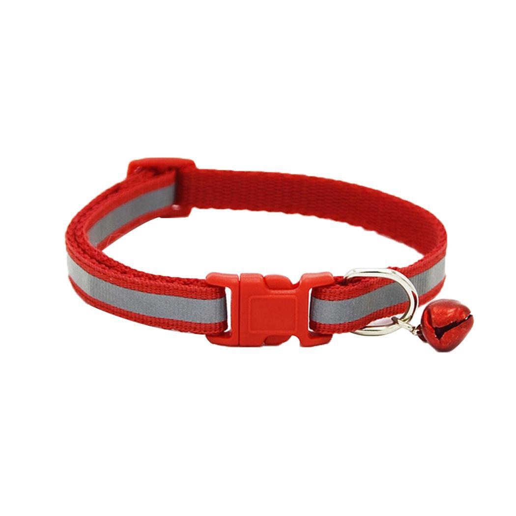 Collar De Gato Diamante con hebilla elástica de seguridad y Bell!!!