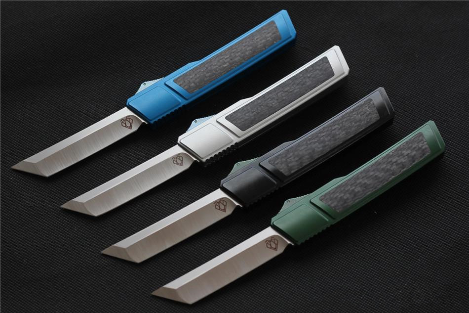 

VESPA Ripper Pocket knife hunting knives M390 Blade 7075Aluminum+CF Handle survival knives outdoor Tactical knife EDC tool gift