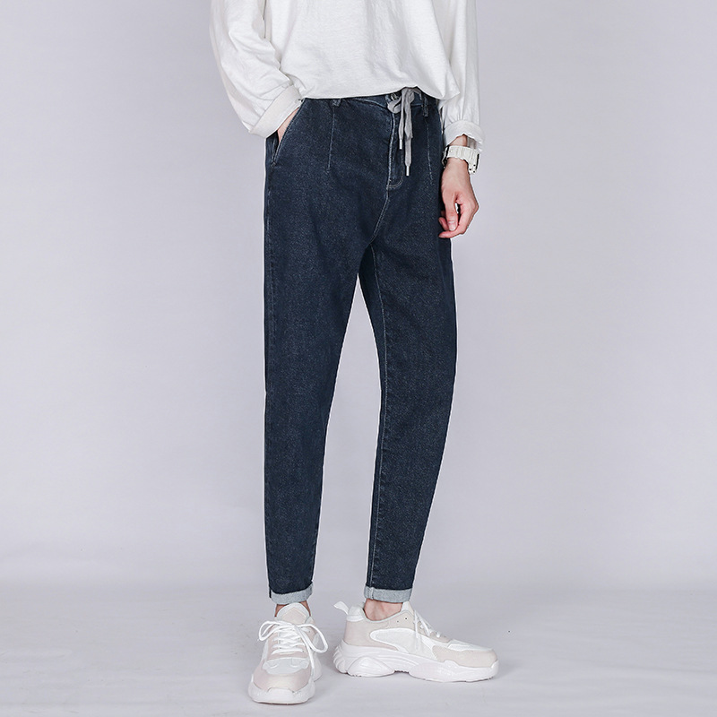 

BP20019 autumn new cowboy pants male joker feet man han edition of youth fashion, See chart