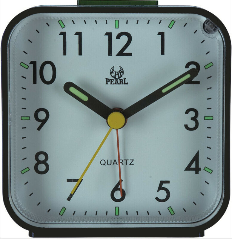

Dropship Classic Silent Alarm Clock Quartz Movement Battery Alarm Clock Home Desk Table