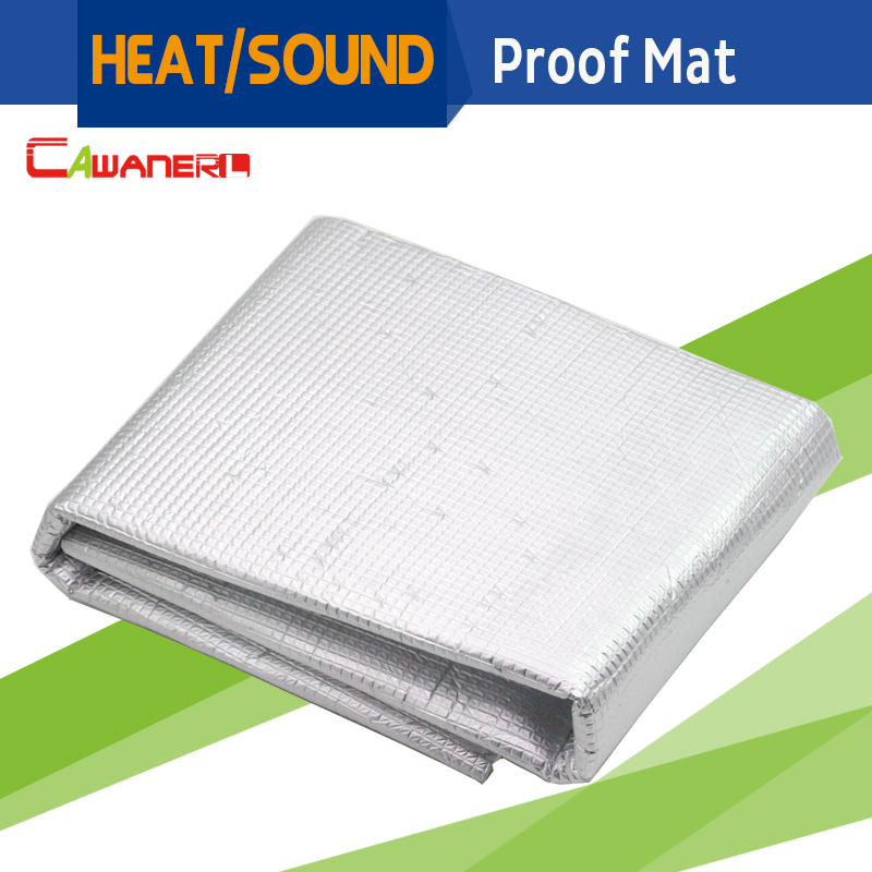 Car Heat Sound Deadener Insulation Mat Shield Aluminum Foil 160/" x 40/"// 60/"x40/"