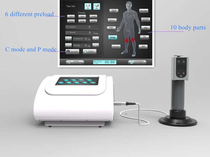 

Erectile Dysfunction ESWT Male Urology Shock wave Therapy Device Penis Enlargement Machine/ portable onda de chque machine for ED