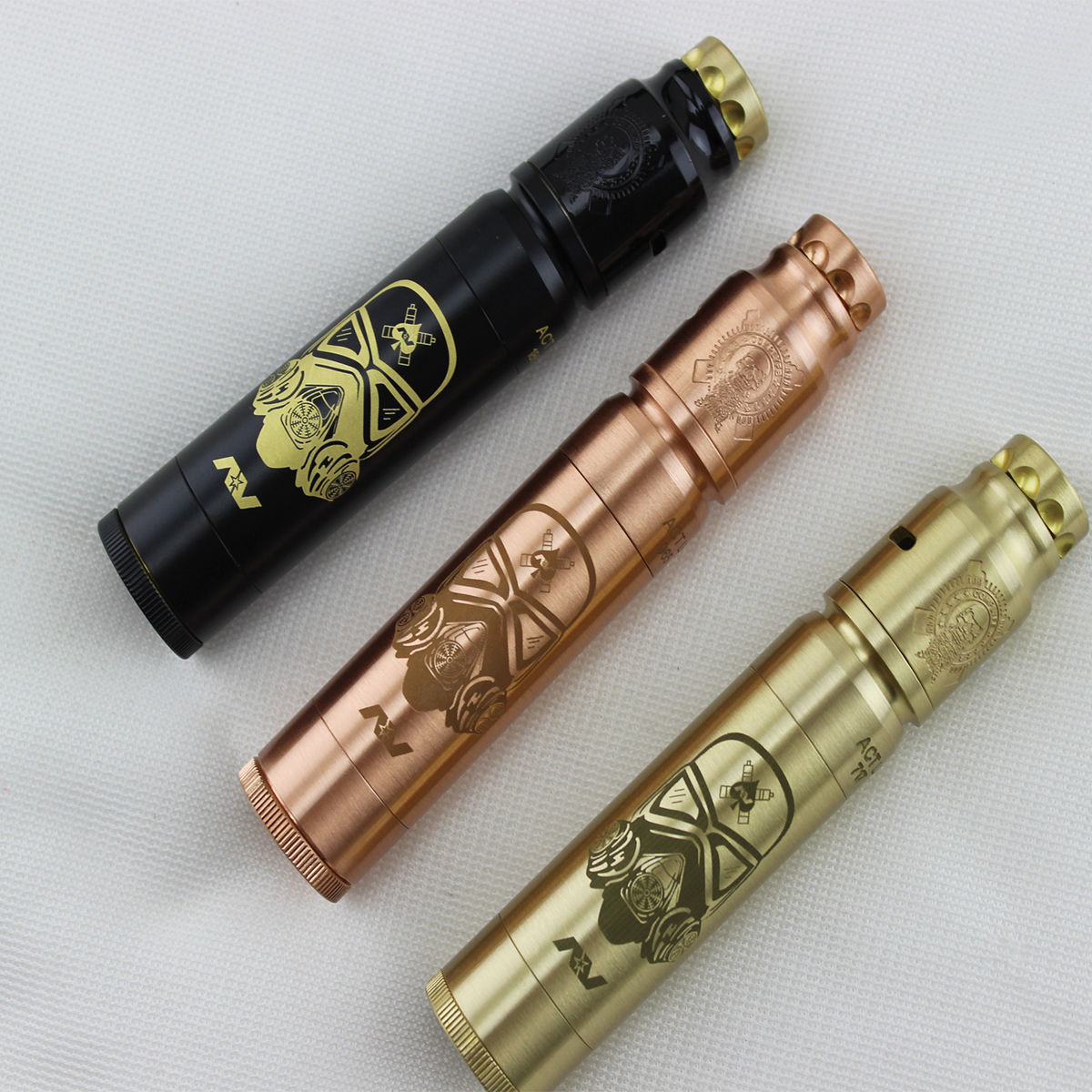 

FAST SHIPPING AV Comp Lyfe Battle S Cap Titanium Deck RDTA 18650 machine IN US