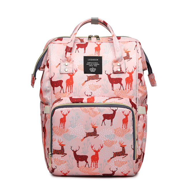 

Large Capacity Diaper Bag Backpack Waterproof Maternity Bag Baby Diaper Bags Interface Mummy Travel For Stroller, A11