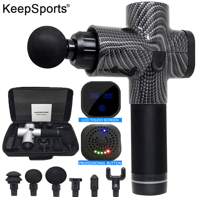 

Massage Gun Cordless Rechargeable Muscle Stimulator Deep Tissue Massager Device Body Relaxation Slimming Shaping Pain Relief