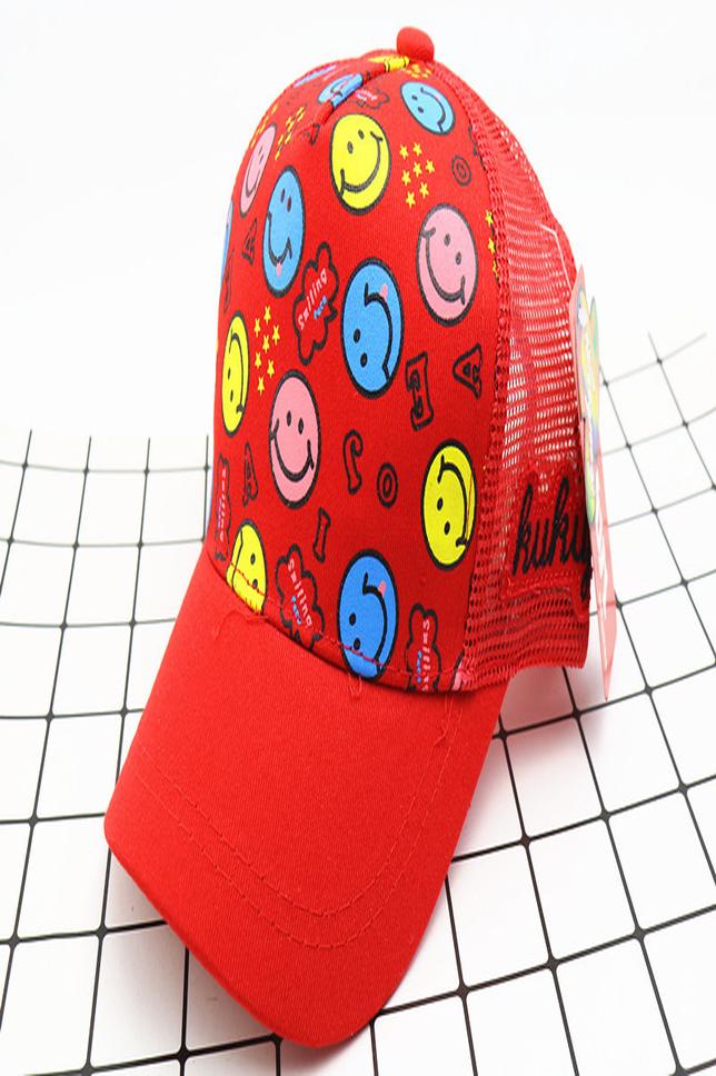 Smile Face Cute Cat Ear Baby Hat Kids Boy Girl Baseball Cap Spring Summer Adjustable Sun Hat Child Boys Girls Hip Hop zCEdU