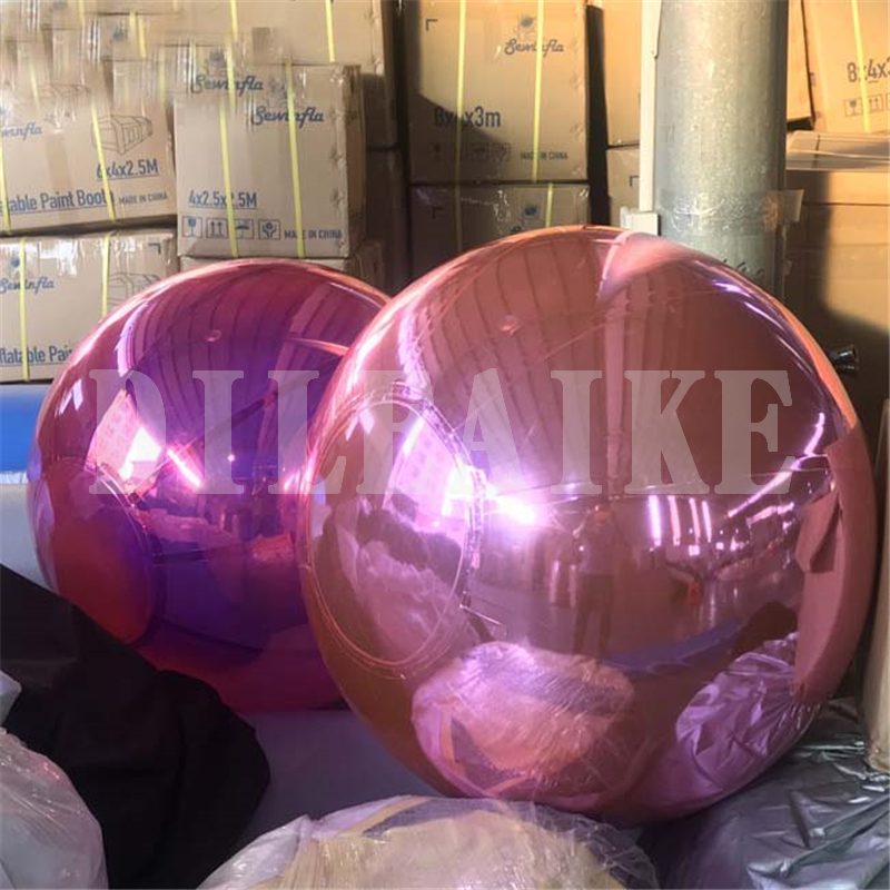 

Christmas Festival decoration 2M/3M diameter inflatable mirror ball giant inflatable balloon for commercial party event