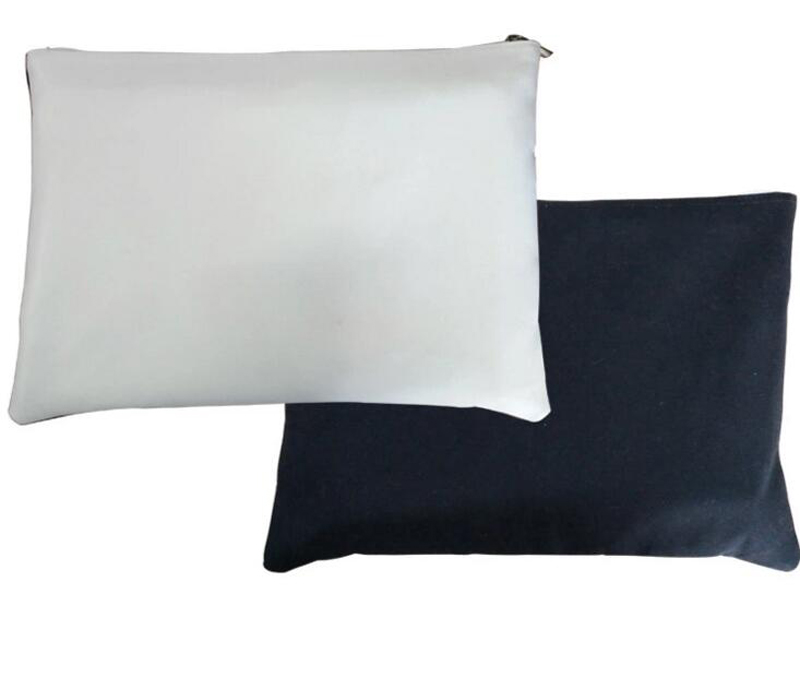 

100pcs Thermal Arrival With New Transfer Blank Printing Sublimation Single Sids Bag Canvas Bags Makeup Cosmetic 3Size Dplei