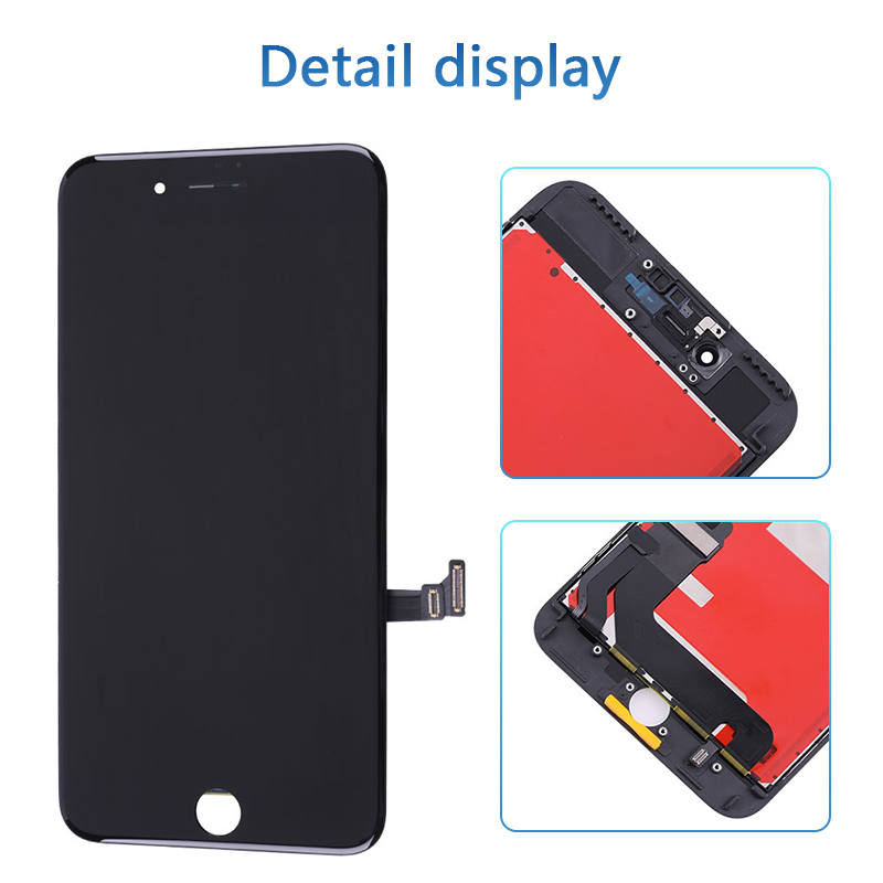 

ORIWHIZ Incell Quality for iPhone 7 7P 8 Plus LCD Display Digitizer Assebmly with Touch Screen Thinner Stable Performance True Tone Brighter
