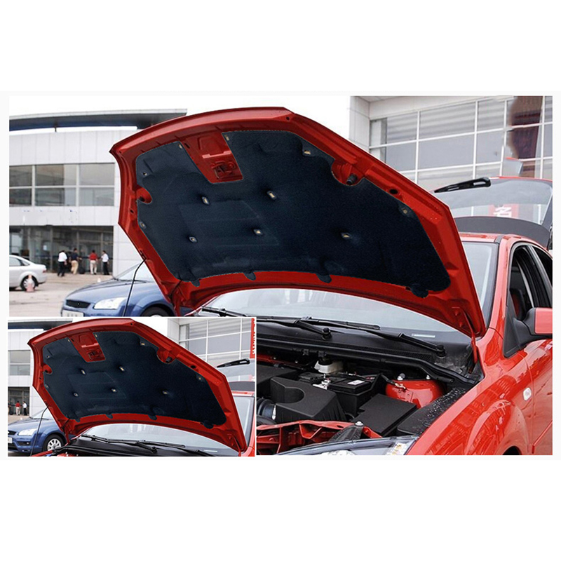 

PET Black Front engine Anti-noise Sound Insulation Cotton Heat Closed Cell Foam for Focus 2005-2008 Classic style