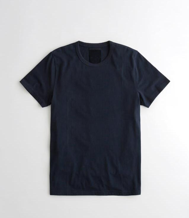 2021 New Solid color T Shirt Mens Black And White Navy 100% cotton T-shirts Summer Vintage Tee Male Tshirt Tops