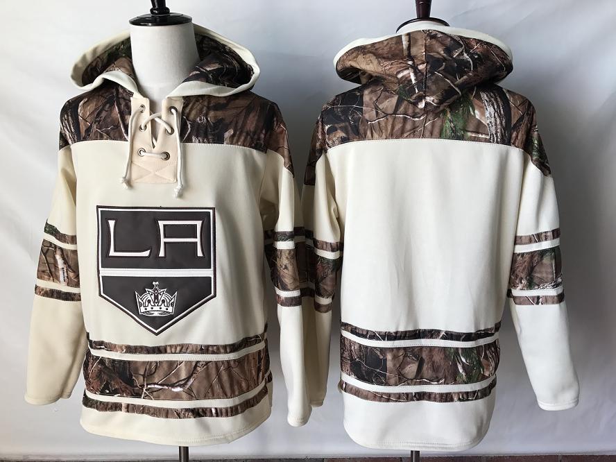 

Top Quality ! 2019 New Los Angeles Kings Old Time Hockey Jerseys Camo Custom Hoodie Pullover Sweatshirts Sport Winter Jacket, Beige
