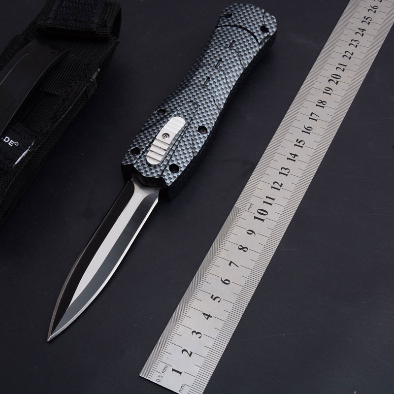 

High-end Benchmade 3300 BM 3320 Automatic knife self defense tactical knife Double Action AUTO knives Outdoor EDC Pocket knives