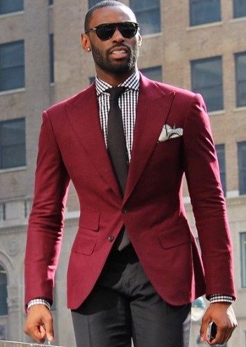 

High Quality Two Buttons Groomsmen Peak Lapel Groom Tuxedos Men Suits Wedding/Prom Best Man Blazer ( Jacket+Pants+Tie) 126, Same as image