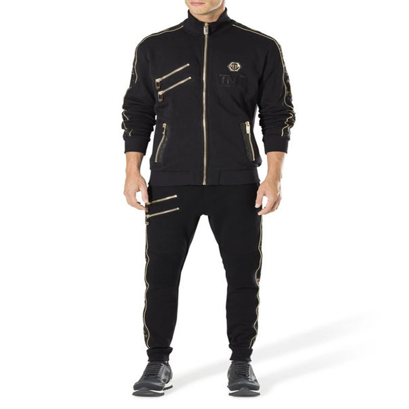 

Men's sport coats luxury tothe crime equipment man hat coat, high quality zipper leisure men's skull hip-hop sport coats for men and women, Black