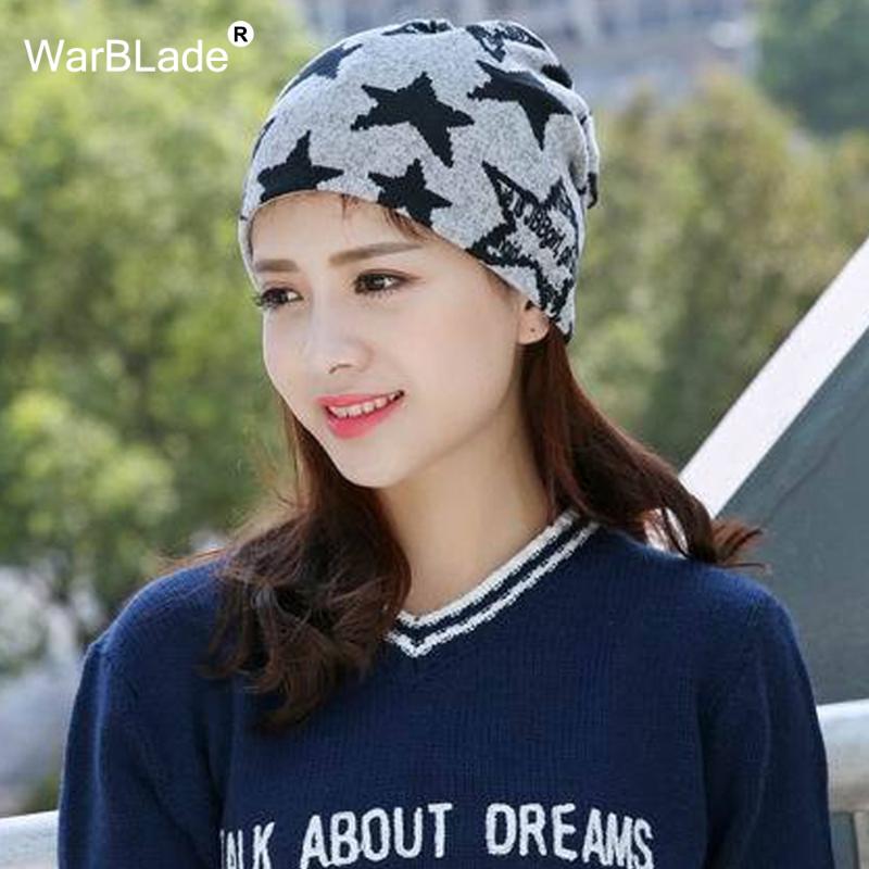 

2018 Women Hat Polyester Adult Casual Floral Women's Hats Spring Autumn Two Used Female Cap Scarf 3 Colors Beanies WarBLade