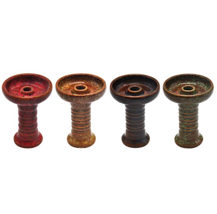 

Dual-color single-hole ceramics for water-smoke pot