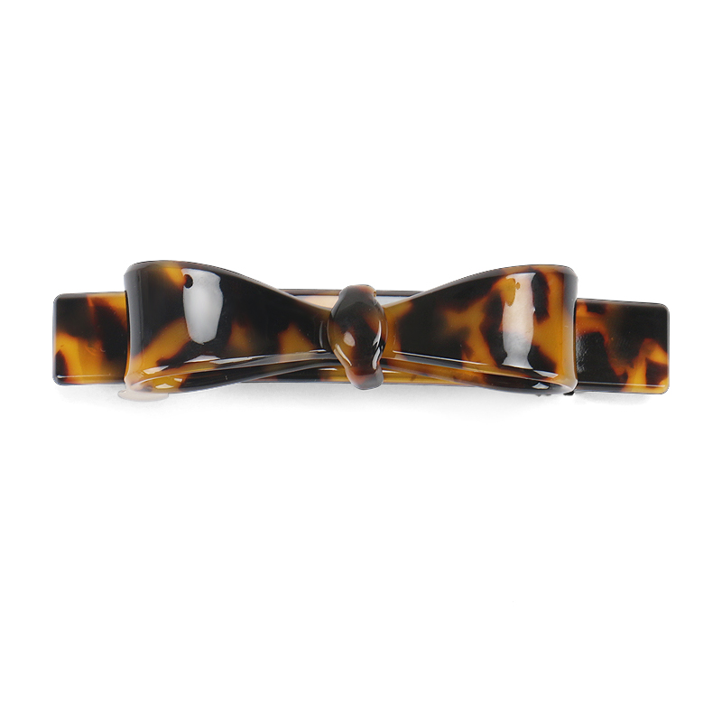 

Buena Hair accessories for women Fashion Jewelry Girl's Hair barrette French Acetate Bow clips SA5046