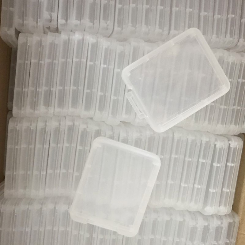 

Shatter Container packaging Mini Plastic Empty PP Case transparent plastic box Free Shipping 500pcs