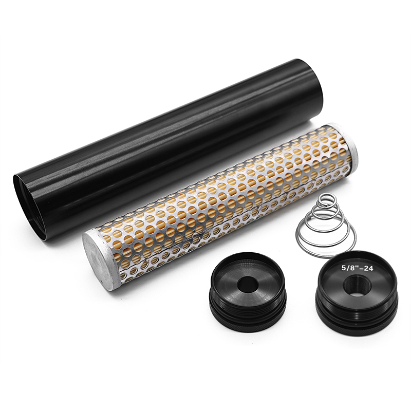 

LOW PROFILE For NAPA 4003 WIX 24003 BILLET ALUMINUM FUEL FILTER 5/8-24" 1/2" USA