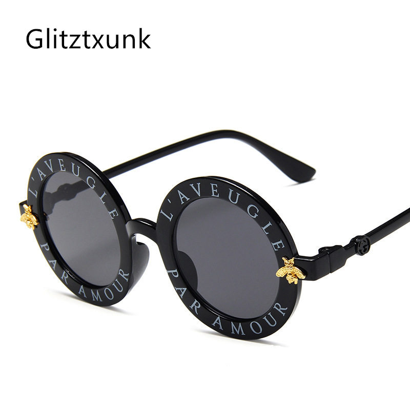 

Glitztxunk Kids Sunglasses Children's Baby Fashion Cute Shade Round Vintage Sun Glasses For Girls Boys Eyewares UV400 Oculos