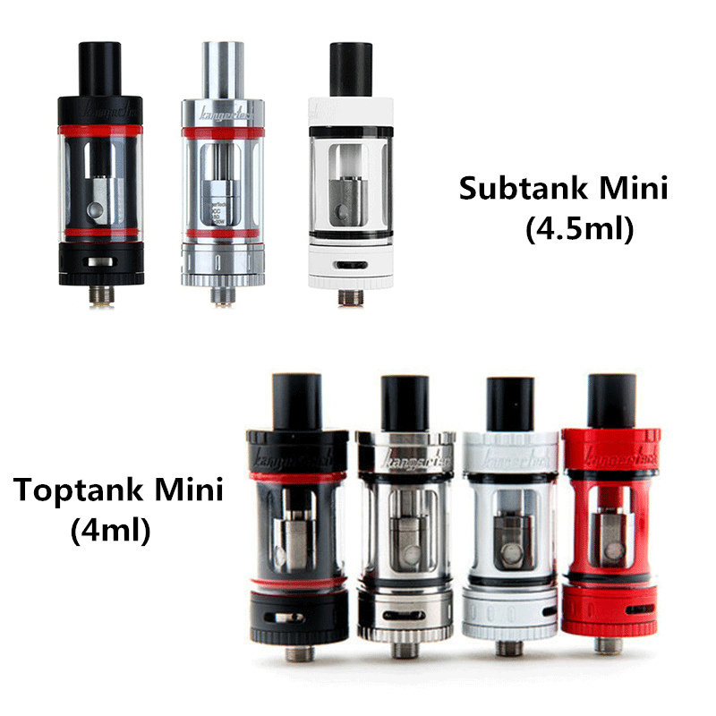 

Kanger Toptank Mini Subtank Mini Sub Ohm Tank with OCC SSOCC Coils Atomizer for Subox Topbox Mini Starter Kit 510 Vape Bod Mod E Cigarette