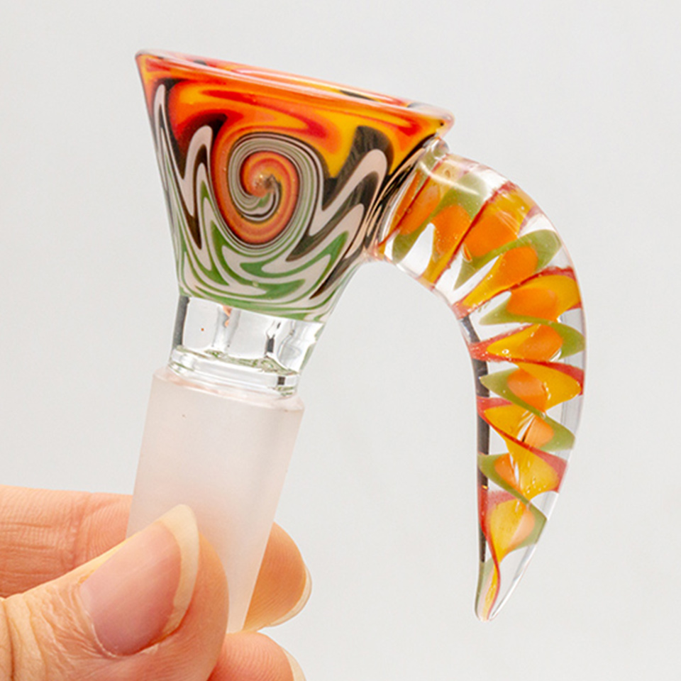 

14mm 18mm Glass Bowls Male Joint Colorful Bowl Smoking Pipe Hookahs For Bongs Oil Rigs Water Pipes