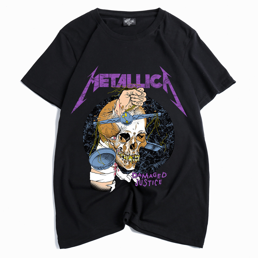 camiseta metallica mujer