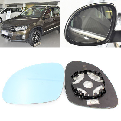 

For Volkswagen Tiguan large field of vision blue mirror anti car rearview mirror heating modified wide-angle reflective reversin