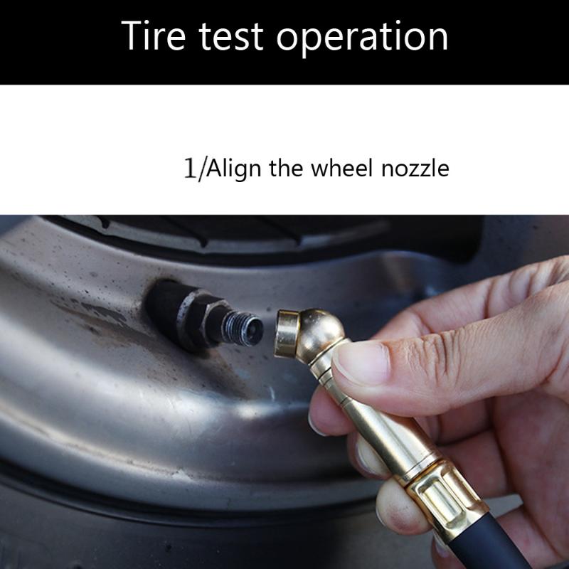 Flaig Reifendruckprufer Reifendruckmesser Mit Ablassventil Auto