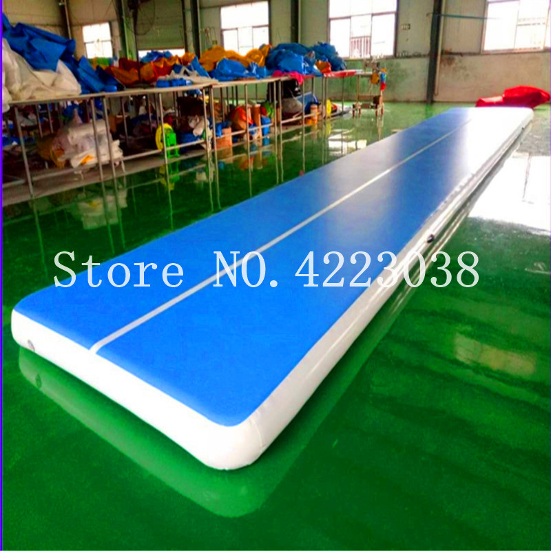 

5*1*0.2m inflatable gymnastics airtrack tumbling mat air track floor mats with for training/cheerleading/beach