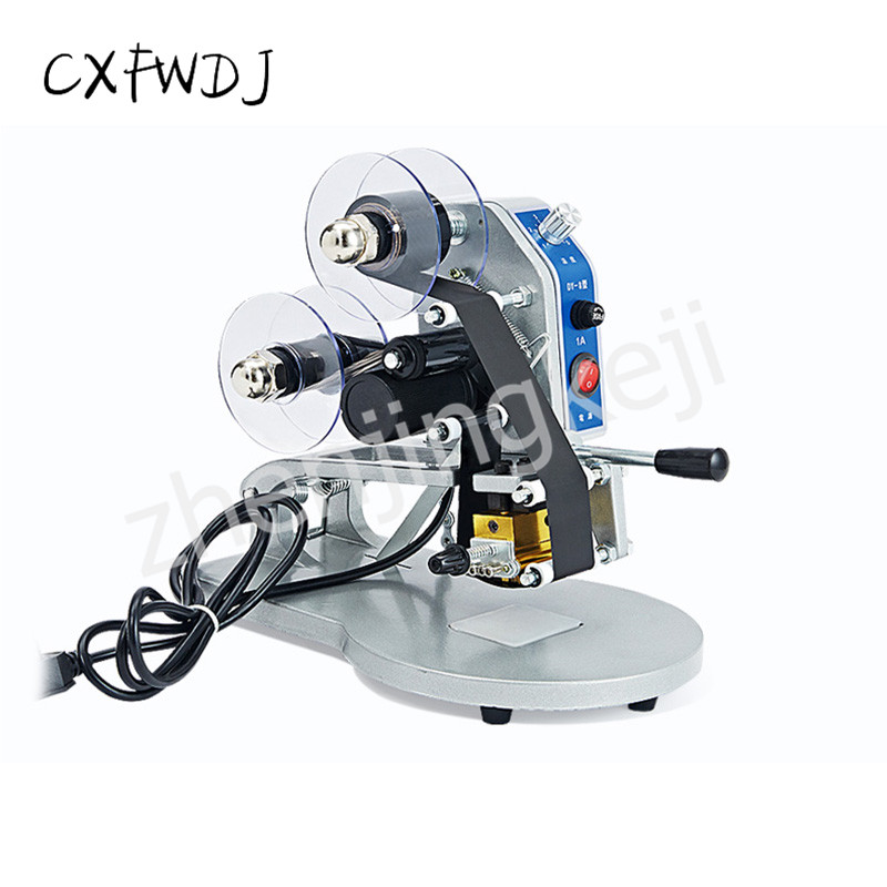 

CXFWDJ Ribbon Coding Machine Manual Production Date Printer Stamping Machine Direct Thermal Code Reader Coding