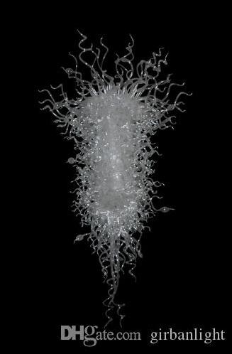 

Customize Blown Murano Lamp Style Clear Glass Chandelier Light Modern Art Deco Home Pendant Lamps Italy Designed Chandeliers