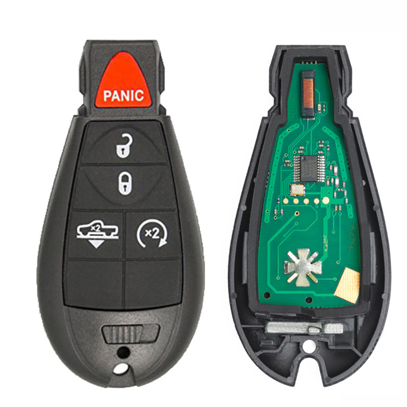 Keyless Entry Remote Car Key Fob for Dodge Ram 2013 2014 2015 2016 2017 GQ4-53T-image-458125188