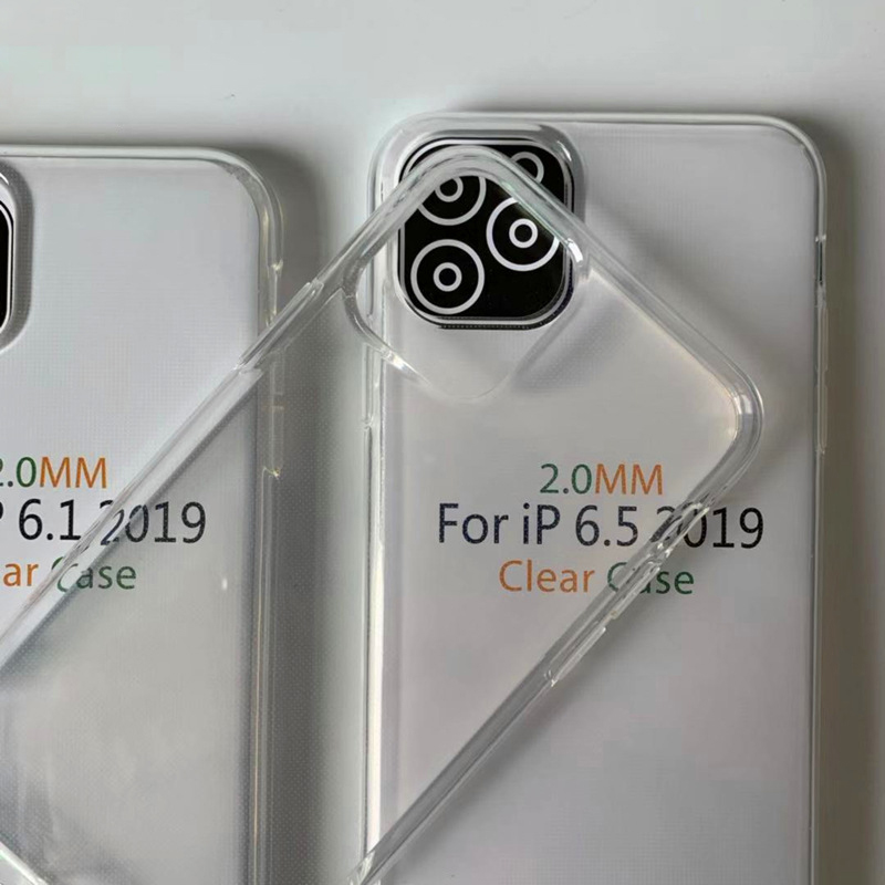

2MM Clear Soft TPU Armor Case For Samsung A90 5G S11 Plus S11E A51 A71 Huawei Honor V30 Pro Nova 6 SE RedMi Note 8 8T 10 OPPO Reno 2 2F 2Z A, Each model is 20pcs at least