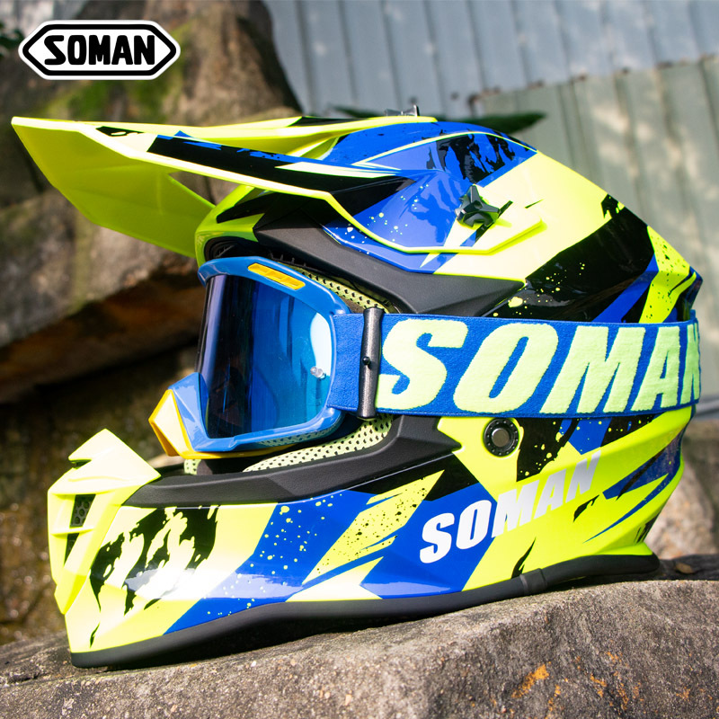 dirt bike helmets with goggles