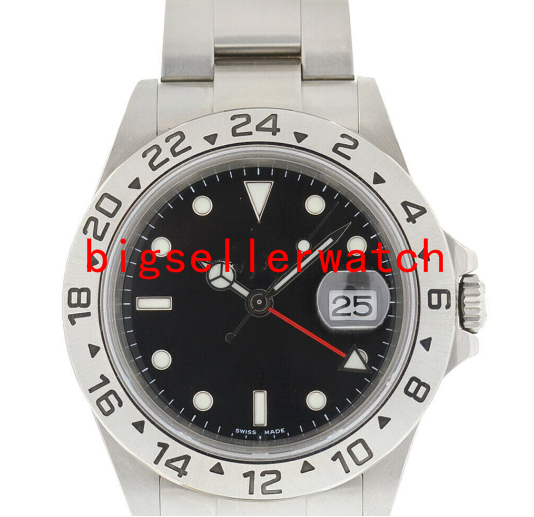 

Mechanical Automatic wristwatch series 16570 Black Dial Mens Sport Wrist watch Men Stainless steel Folding clasp watches, Green