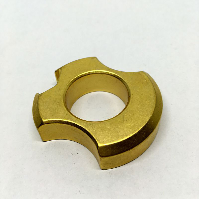 

EDC Outdoor Solid Brass Self-defense Survival Tactical Knuckles Bottle Opener key chain Broken windows Multi Tools