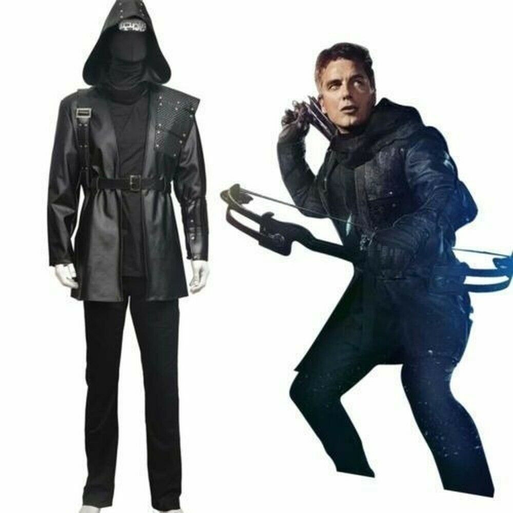 

Green Arrow Malcolm Merlyn Dark Archer Costume Halloween Cosplay Battle Suit Set
