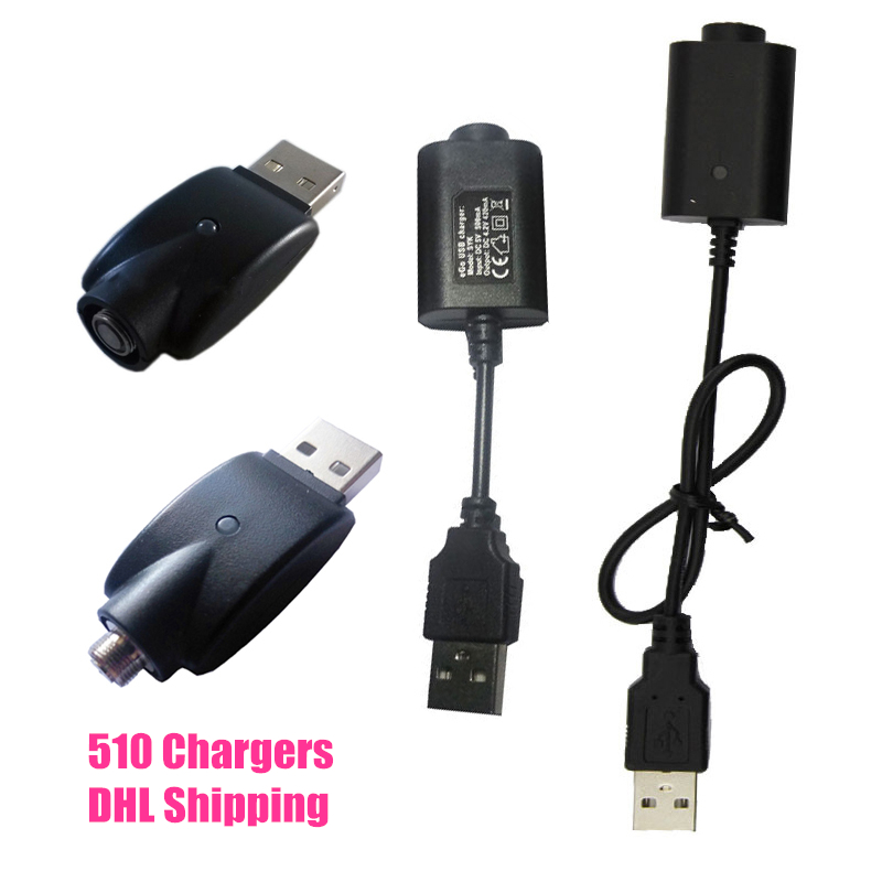 

2020 Best Quality Ego USB Charger Electronic Cigarette USB Ego 510 Charge for Evod Twist Vision 2 3 Fast DHL Shipping