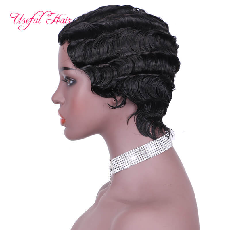 

short wig human hair wigs for white women wigs Brazilian elegant human hair wigs for white women, Same with picture