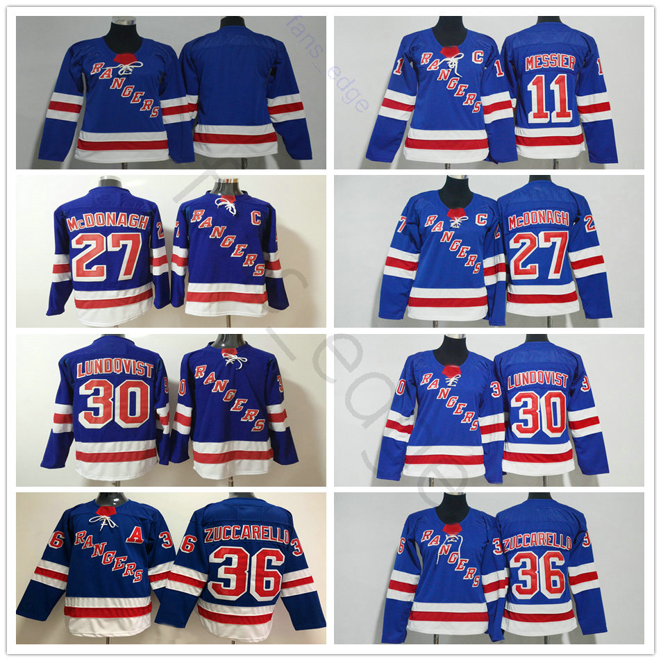 

Top New York Rangers Hockey Jerseys 11 Mark Messier 27 Ryan McDonagh 30 Henrik Lundqvist 36 Mats Zuccarello Men Women Kids Youth Jerse, Black;red