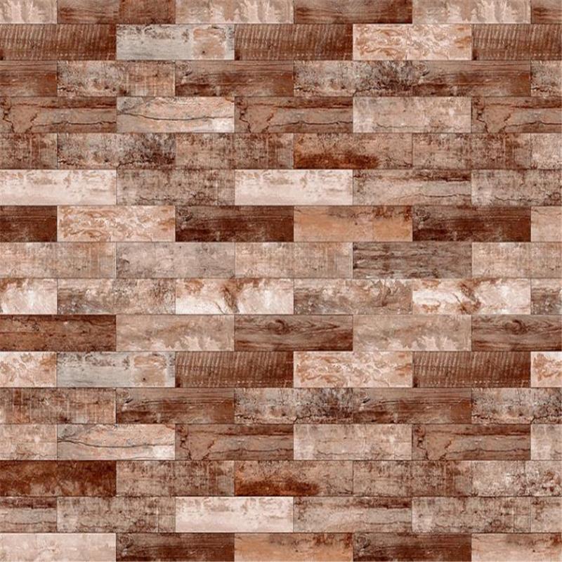 

Custom wallpaper for walls 3 d for living room brown brick wallpapers window mural wallpaper, As pic