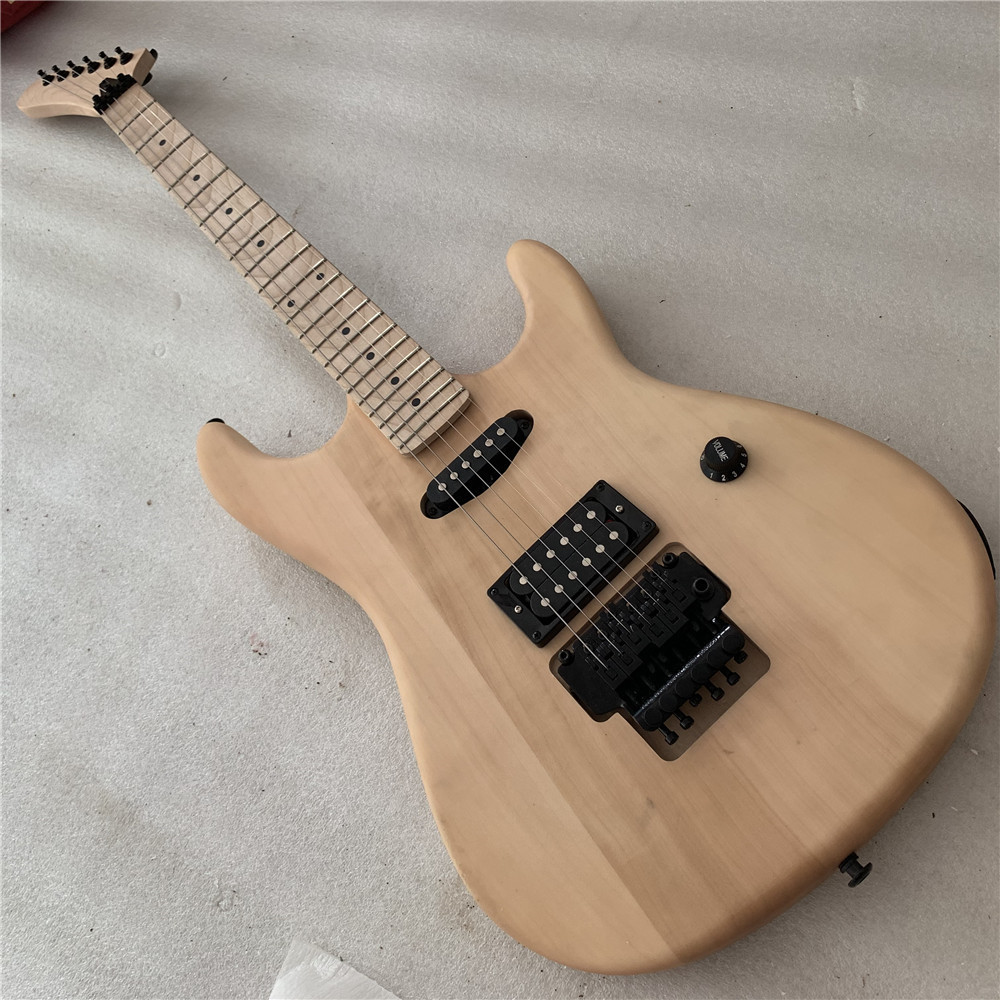 Free Cost High Quality Mahogany body Floydrose tremolo Electric guitar Guitarra all color Available electric guitars-image-426777681
